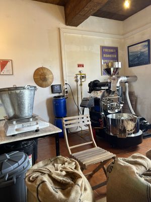   at Gato Legal Coffee Roastery in Ponta Do Pargo