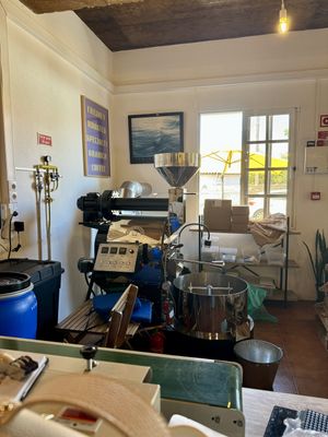   at Gato Legal Coffee Roastery in Ponta Do Pargo