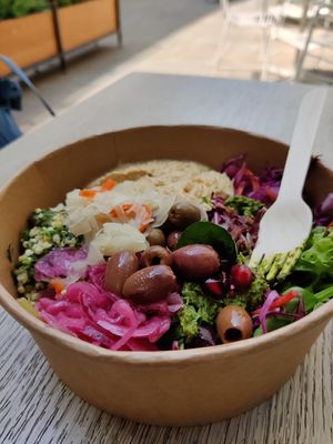 Salad bowl at Chick Pea  in Oxford