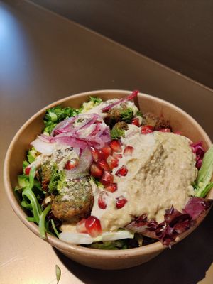Falafel bowl at Chick Pea  in Oxford