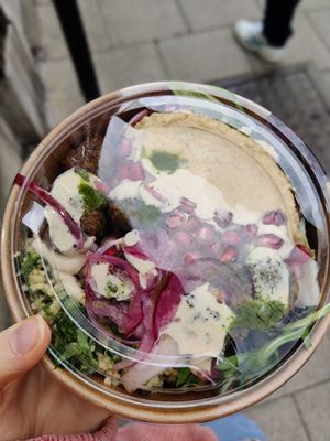 falafel bowl at Chick Pea  in Oxford