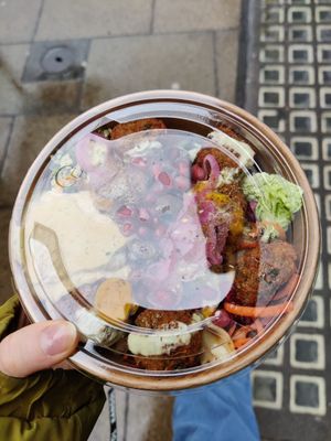 falafel bowl at Chick Pea  in Oxford