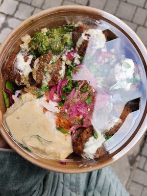 falafel bowl at Chick Pea  in Oxford