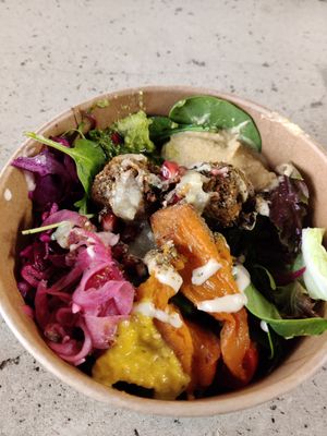 falafel bowl at Chick Pea  in Oxford