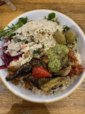 Roasted veg and chickpea tagine   at Chick Pea  in Oxford