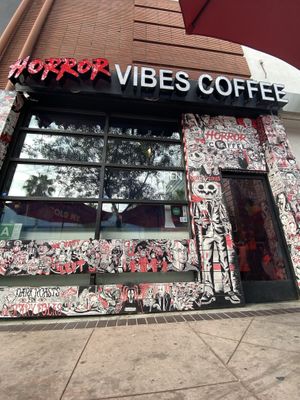   at Horror Vibes Coffee in North Hollywood