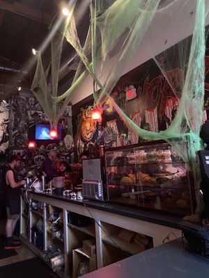   at Horror Vibes Coffee in North Hollywood