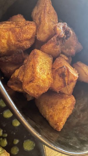 Triple cooked potatoes - 10/10  at Reishi Plant Kitchen in Worcester