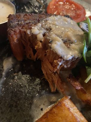 Steak close up   at Reishi Plant Kitchen in Worcester