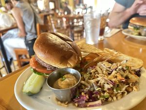 Impossible burgerr  at LuLu Cafe & Bar in Milwaukee