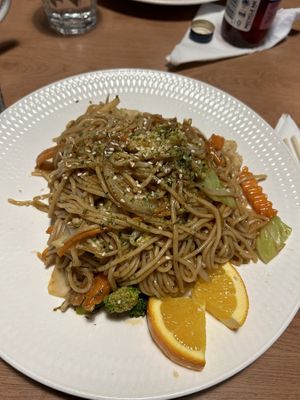 Vegan noodle dish   at Ramen Tekapo in Lake Tekapo