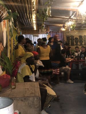   at La Buga Pizza Bar in Izabal