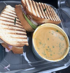   at Something Healthy Cafe in Sierra Madre