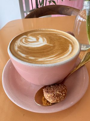 Oat flat white as good as back home  at Kynd Community - Canggu in Canggu