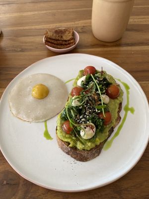 avoo toast  at Kynd Community - Canggu in Canggu