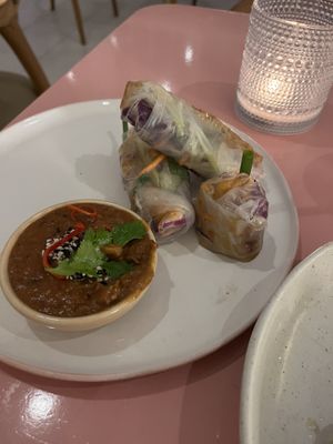 Summer rolls   at Kynd Community - Canggu in Canggu