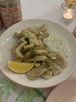 Calamari starter  at Kynd Community - Canggu in Canggu