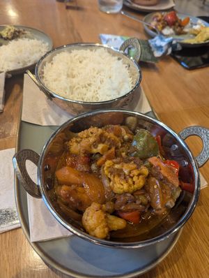 Vegetable kadai main at The Daily - Rove Dubai Marina in Dubai