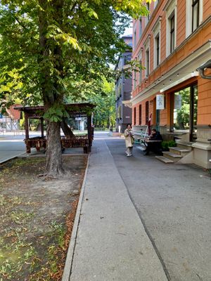 Outside. at Shōyu in Riga