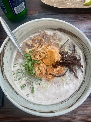 VEGAN TONKOTSU  at Shōyu in Riga