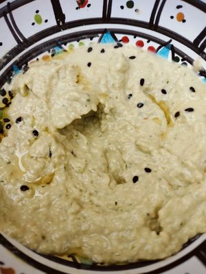 Hummus at Ecologica Bistrot in Palermo