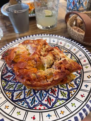 Huge portion and soooo tasty at Ecologica Bistrot in Palermo