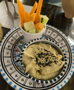 Hummus at Ecologica Bistrot in Palermo