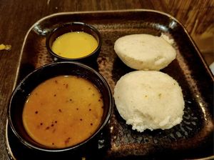 Idli and sambar at Bombay Naka in Staines-upon-thames
