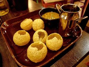 Pani poori at Bombay Naka in Staines-upon-thames