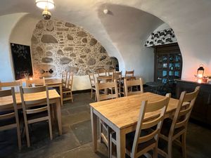 Atmosphere & seating  at Castle Fraser Tearoom in Inverurie