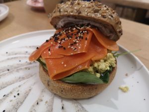 Mister Bagel at Lilo Brunch in Madrid