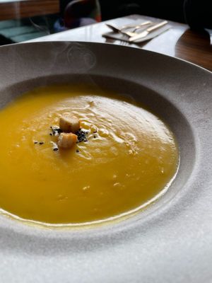 Soup of the day at Perth in Santa Maria Da Feira