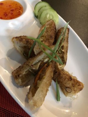 Vegetable spring rolls   at ThaiPhoon & Kalye 42 by Thai-Phoon in Bantayan Island