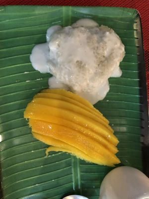 Mango sticky rice   at ThaiPhoon & Kalye 42 by Thai-Phoon in Bantayan Island