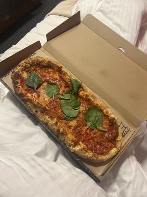   at Pizzatopia  in Krakow