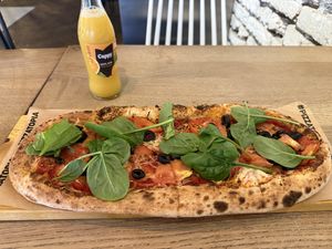   at Pizzatopia  in Krakow