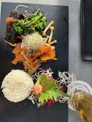 Tofu-BBQ  at Vegan 87 in Berlin