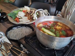 Hot Pot at Vegan 87 in Berlin