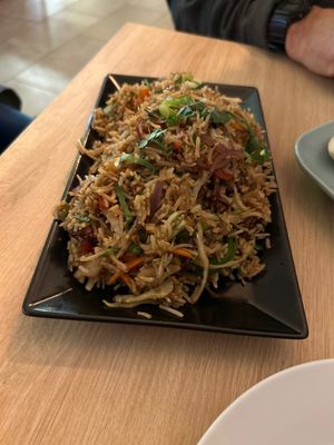 Manchurian ricee  at Dosa.com - The South Indian Restaurant in Dusseldorf