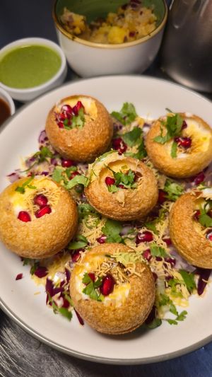 Pani Puri at DosaHut in Dusseldorf