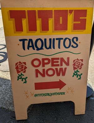  at Tito's Taquitos in Portland