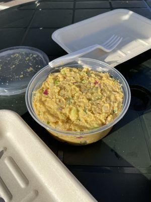 Chuna salad, comes with chips. Delish.  at Pachamama - Pop-Up in Phoenix