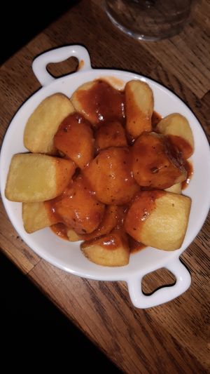 Patatas bravas at The Port House in Dublin