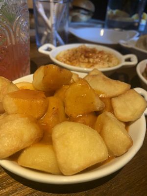 Patatas bravas  at The Port House in Dublin