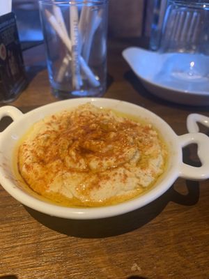 Hummus  at The Port House in Dublin