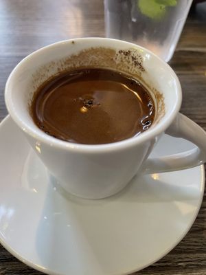 Lebanese coffee  at Omaya's Lebanese Cuisine in Santa Clarita