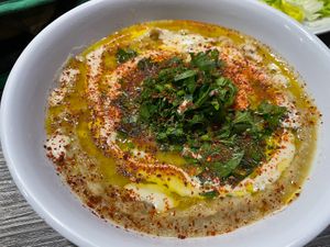 Balila  at Omaya's Lebanese Cuisine in Santa Clarita