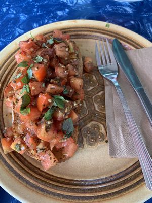 Bruschetta   at Elevenses in Cessnock