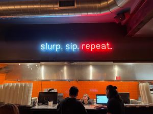 slurp. sip. repeat. at Ani Ramen House in Summit