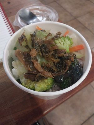 Mushroom rice at Yi Suyuan  in Taichung